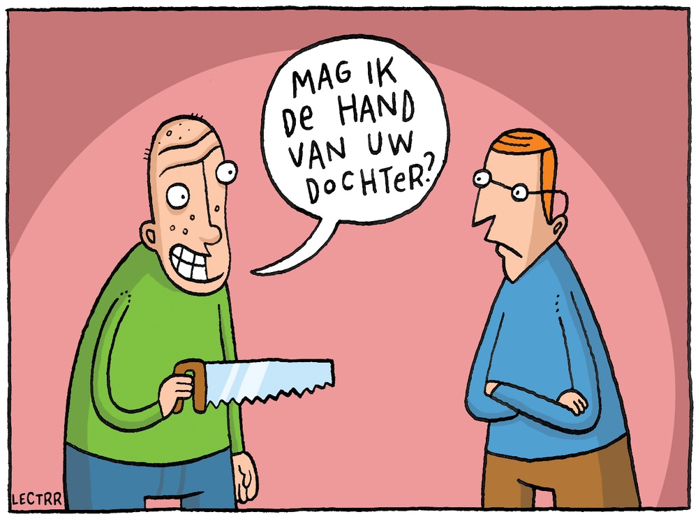 Hand dochter