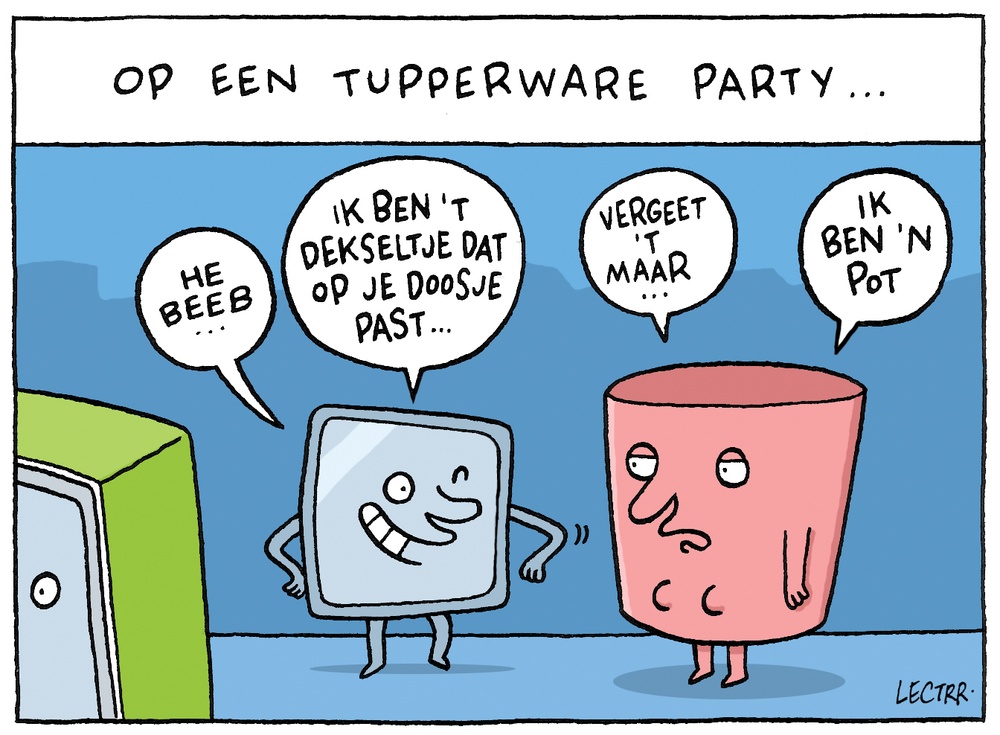 Tupperware-pot