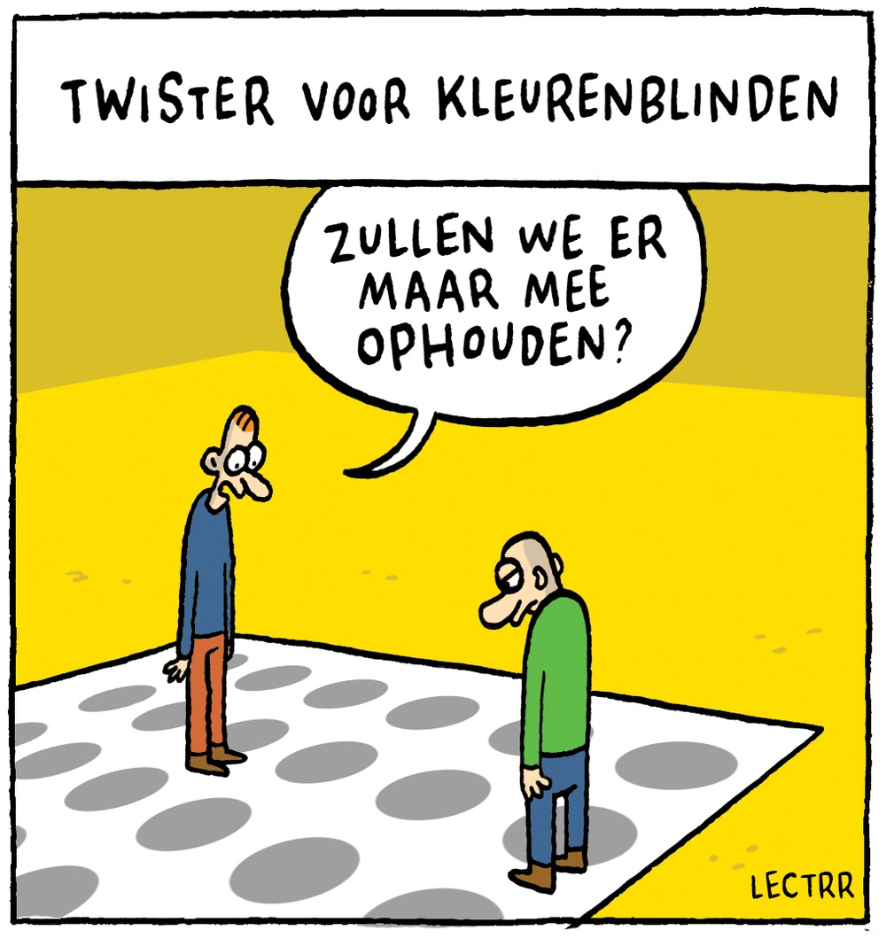 Twister kleurblinden