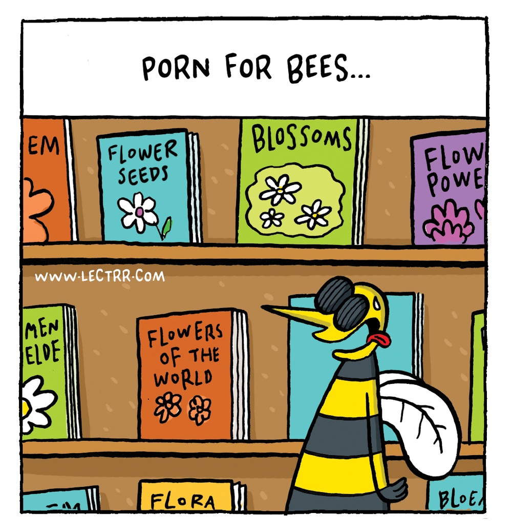 Porn for bees