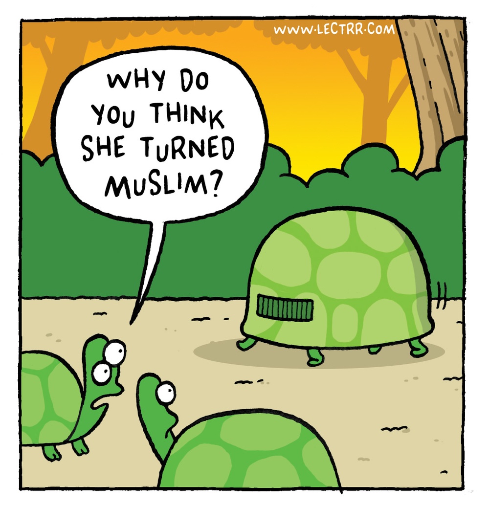 Muslim turtle
