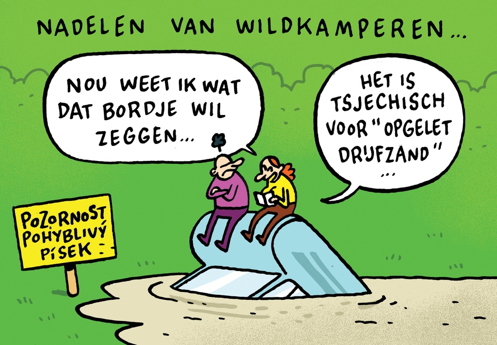 Wildkamperen Tsjechië