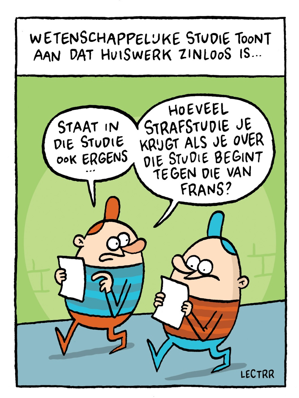 Zinloos huiswerk