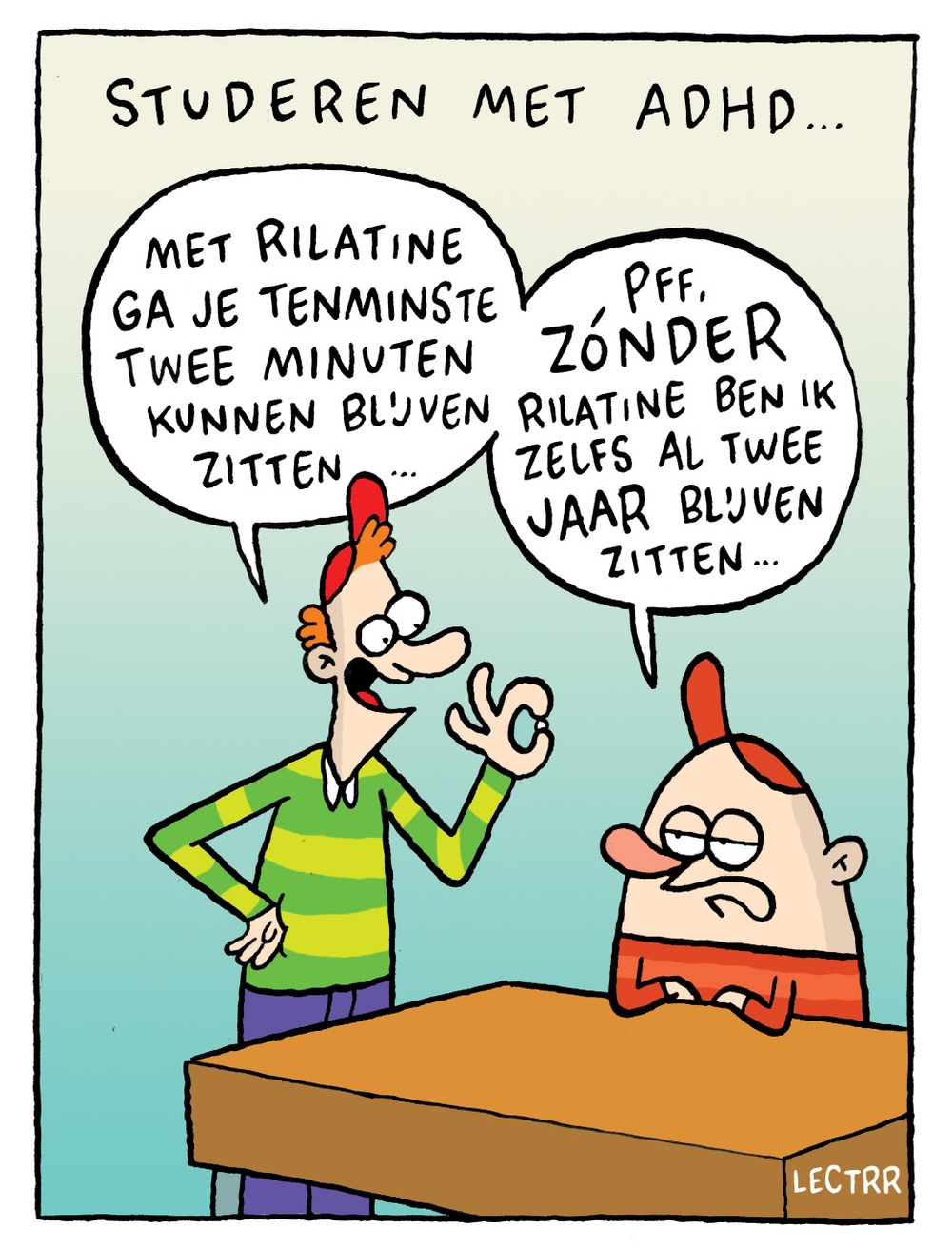 Blijven zitten