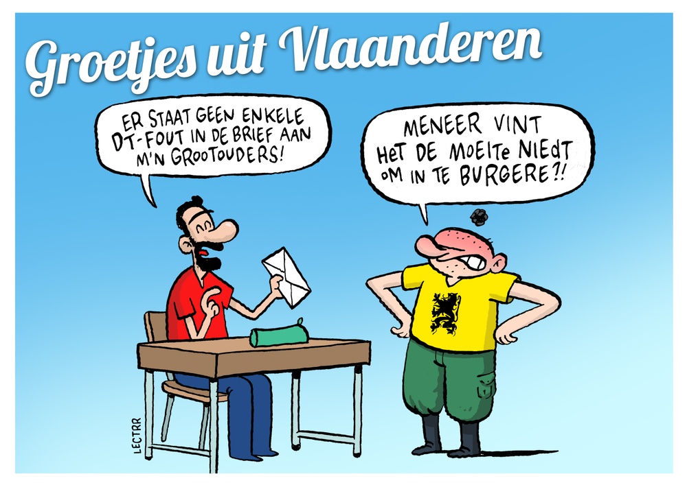 Groetjes uit Vlaanderen