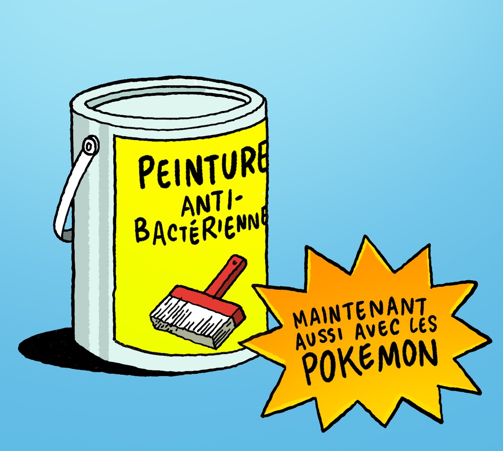 Peinture antibactérienne 