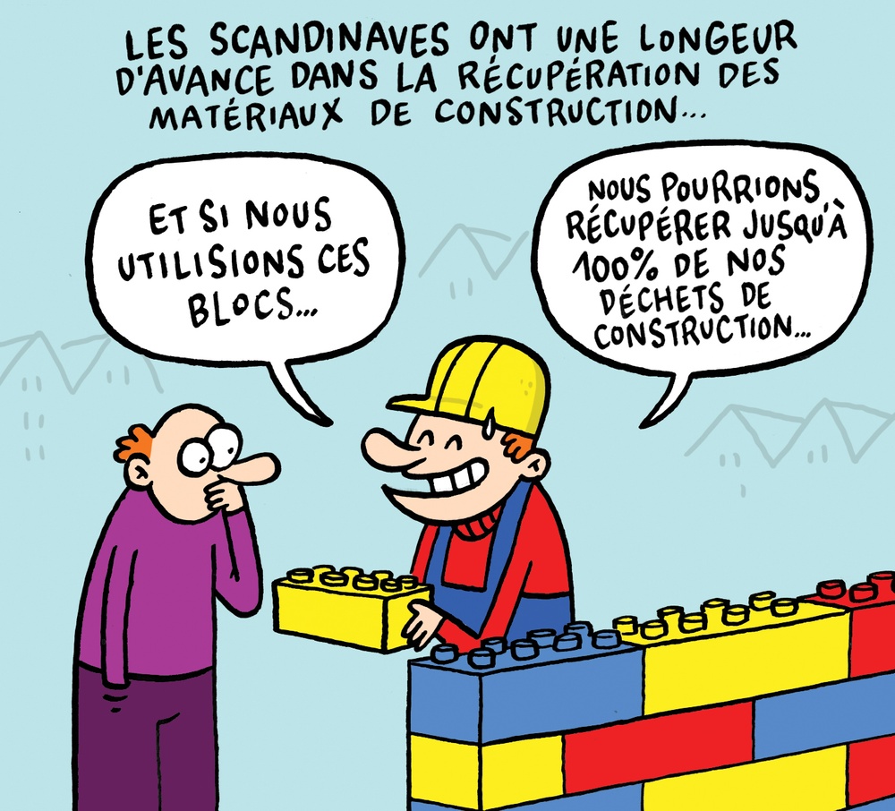 Déchets de construction