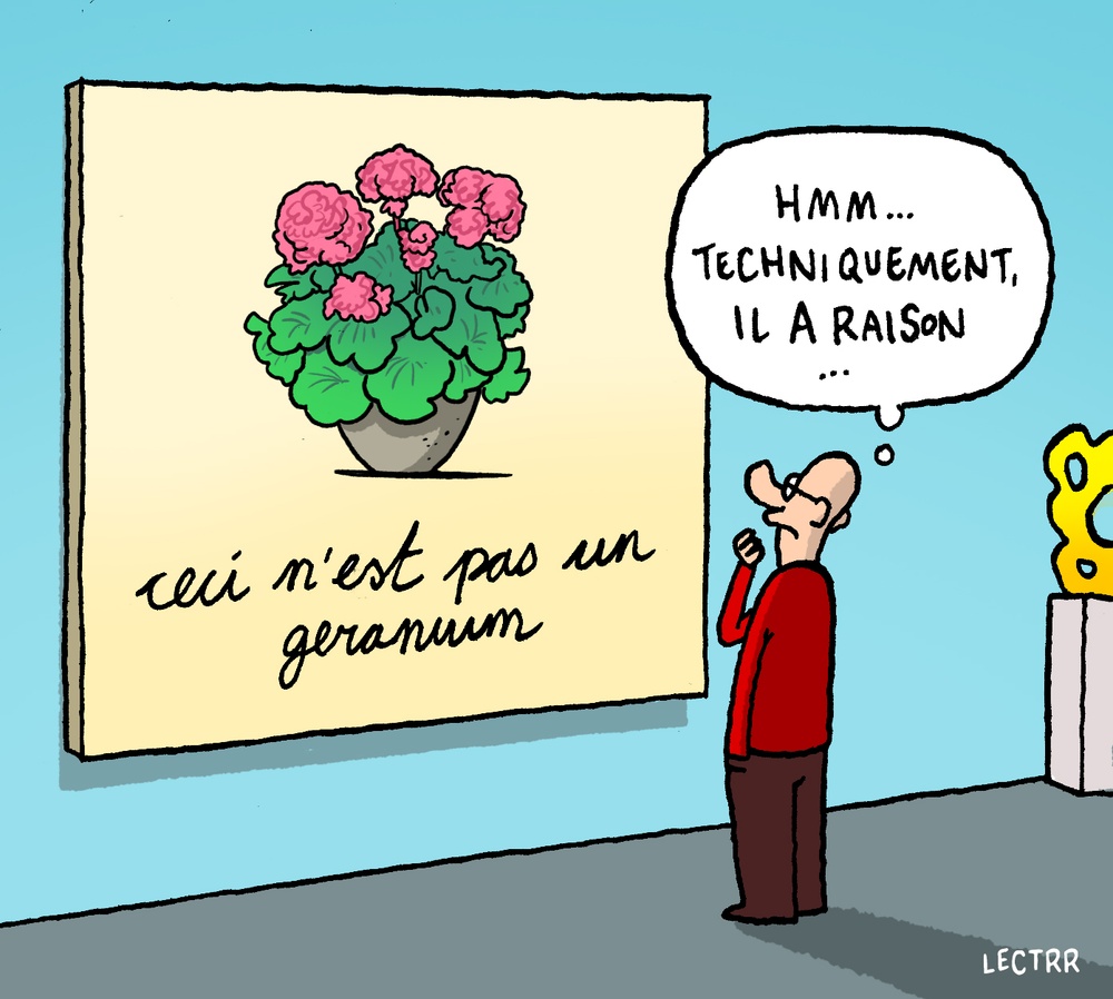 Ceci n'est pas un geranium 
