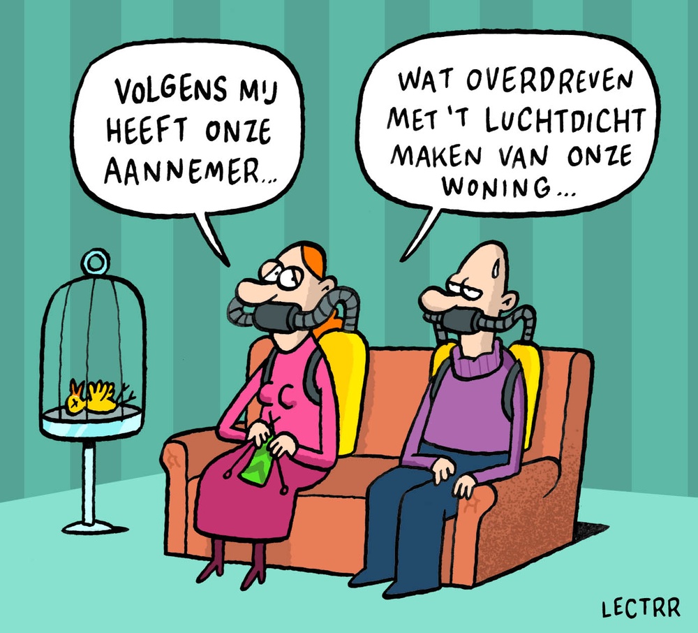 Luchtdichte woning
