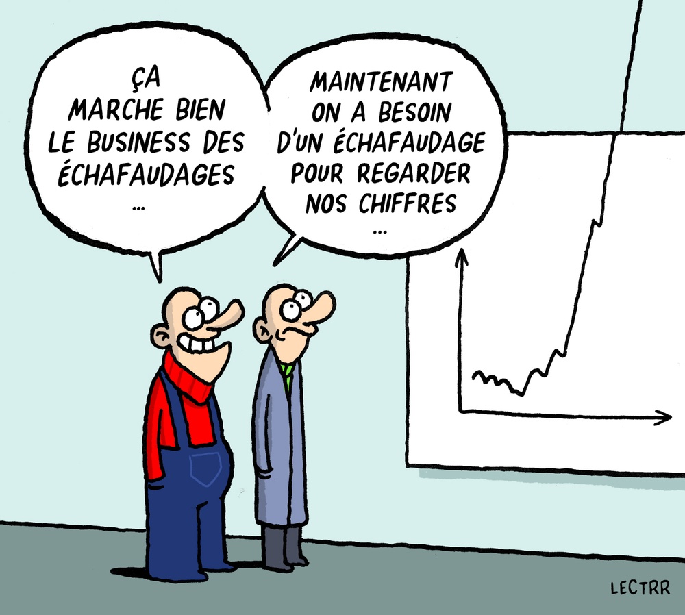 Le business des échafaudages