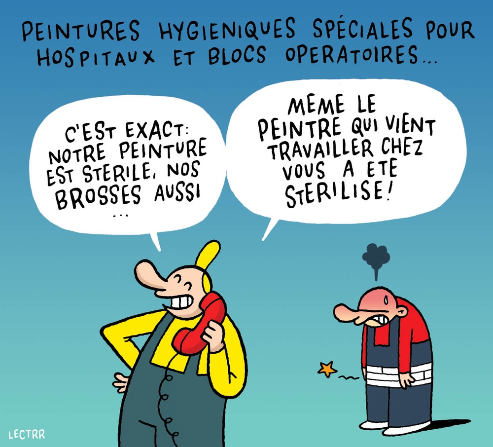 Peintures hygiéniques