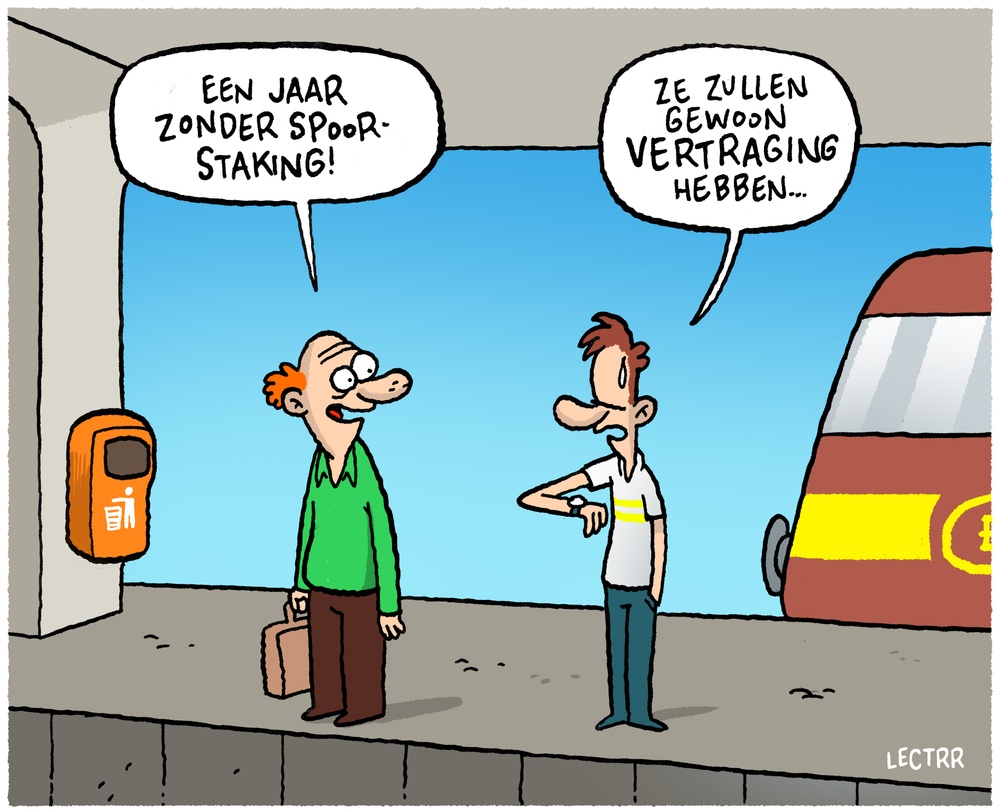 Jaar zonder spoorstakingen