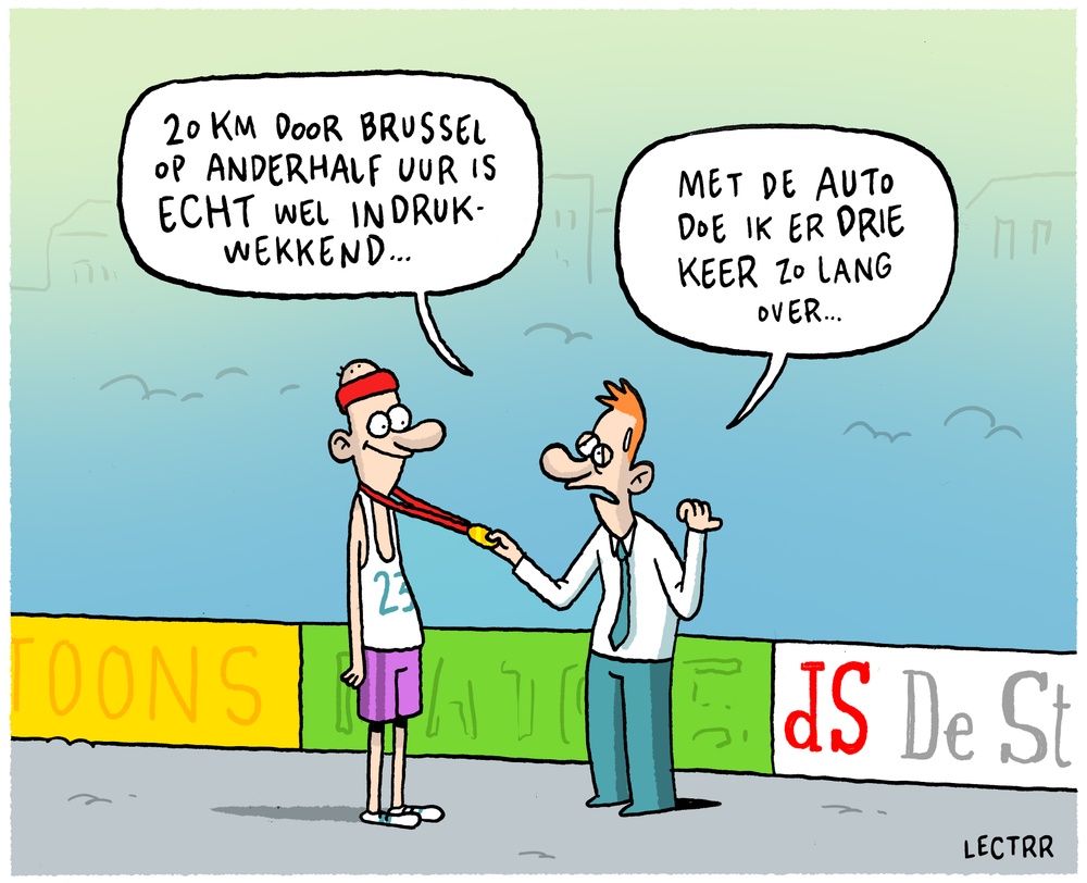 20 km door Brussel