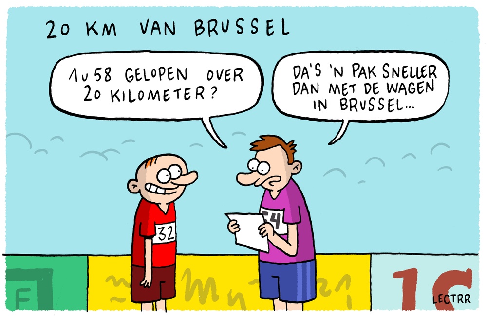 20 km van Brussel