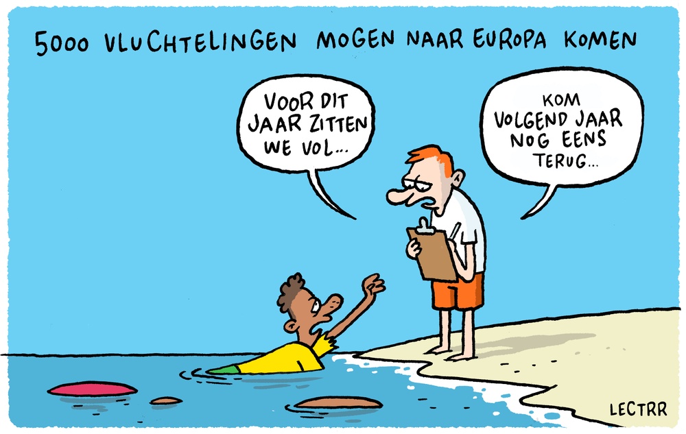 5000 Vluchtelingen