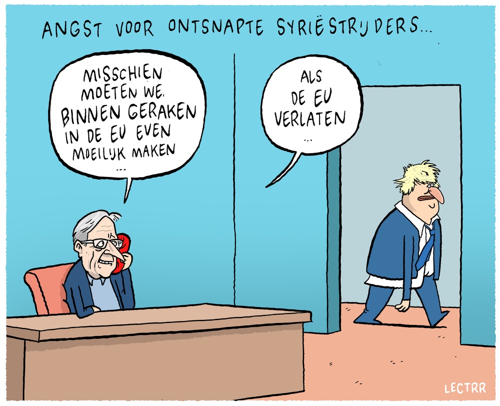 Ontsnapte Syriëstrijders