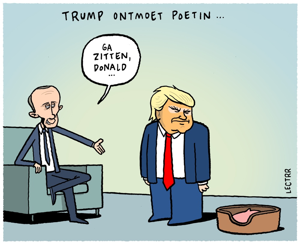 Trump ontmoet Poetin