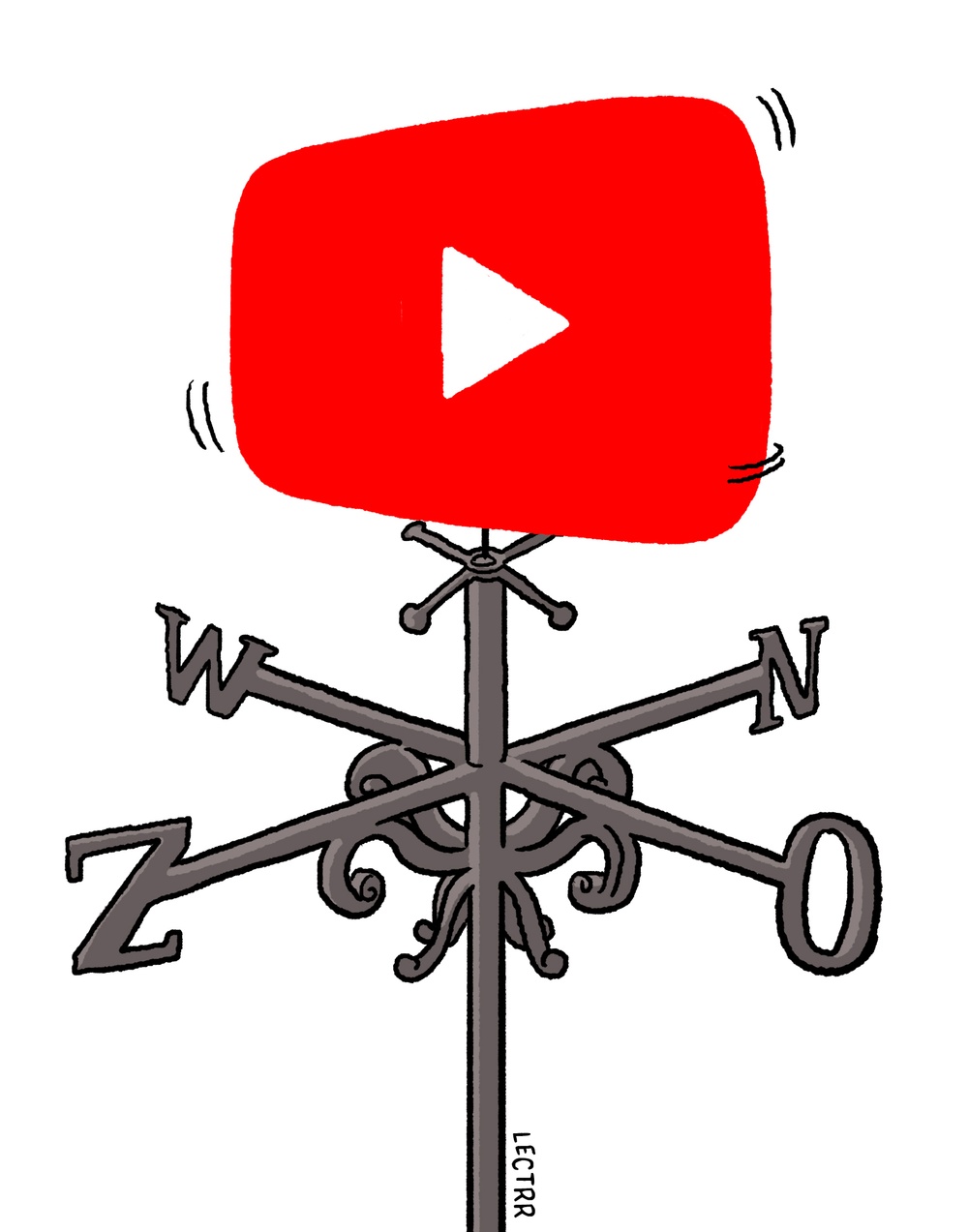 YouTube inconsequent