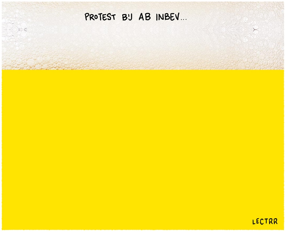 Protest AB InBev
