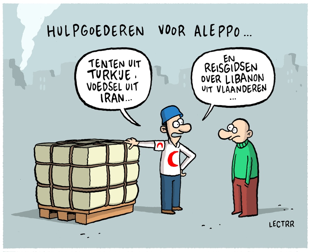 Hulpgoederen Aleppo