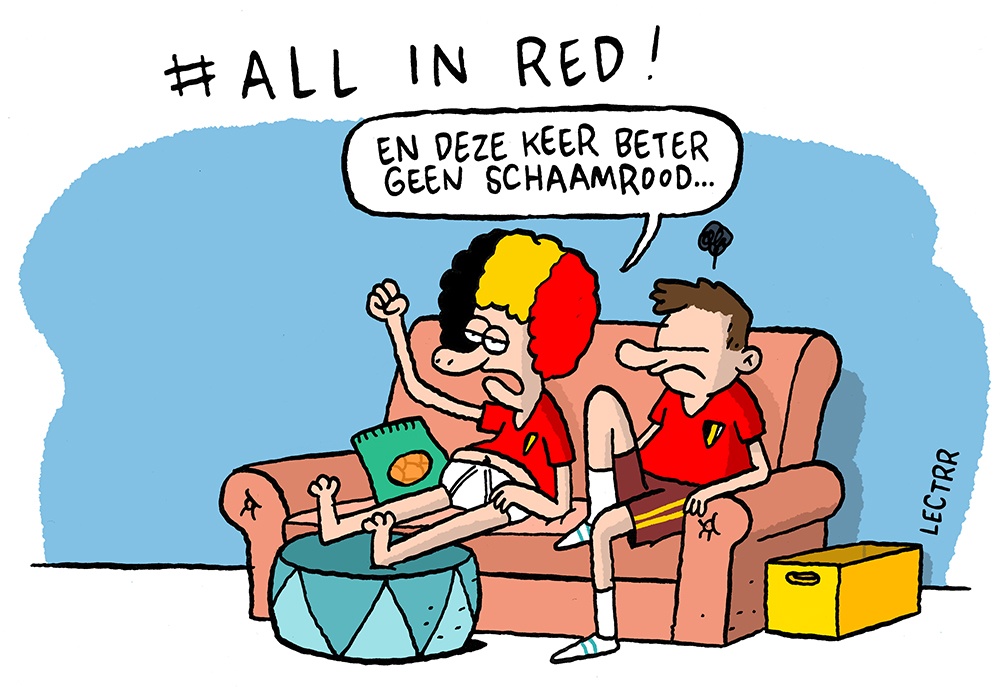 #allinred