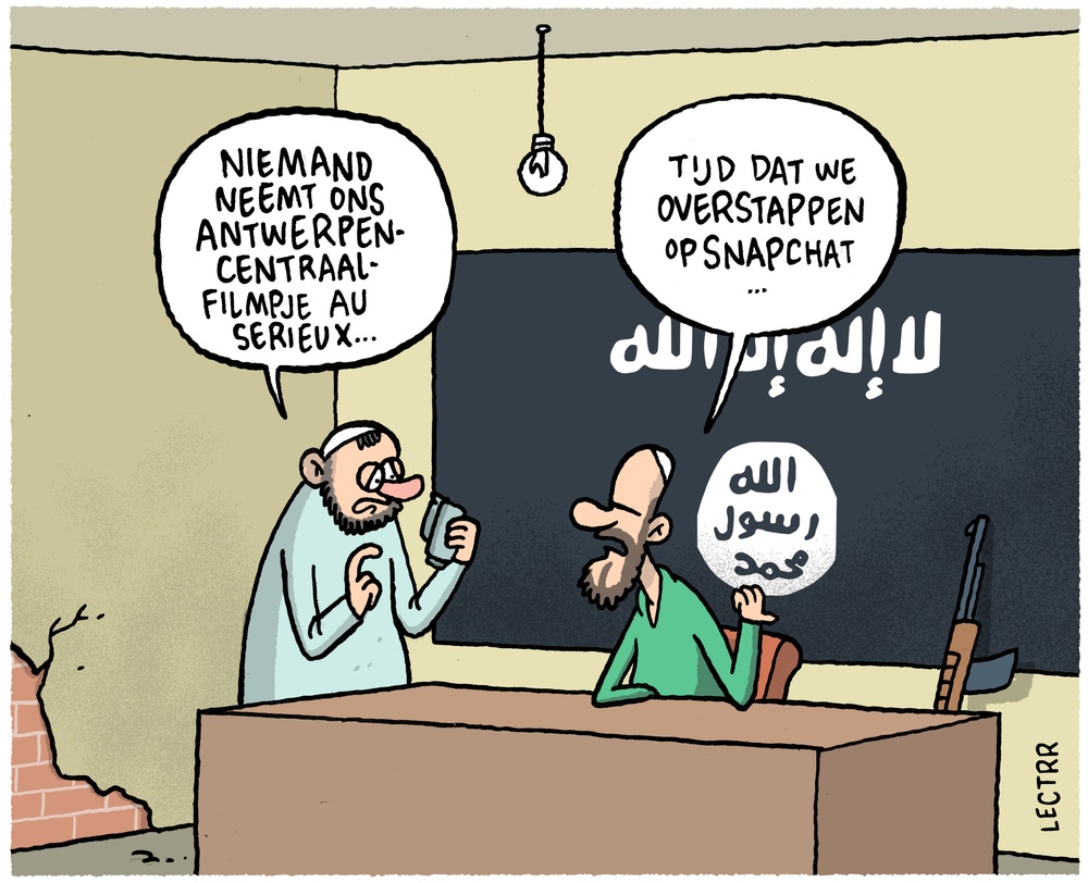 Dreigvideo Antwerpen-Centraal