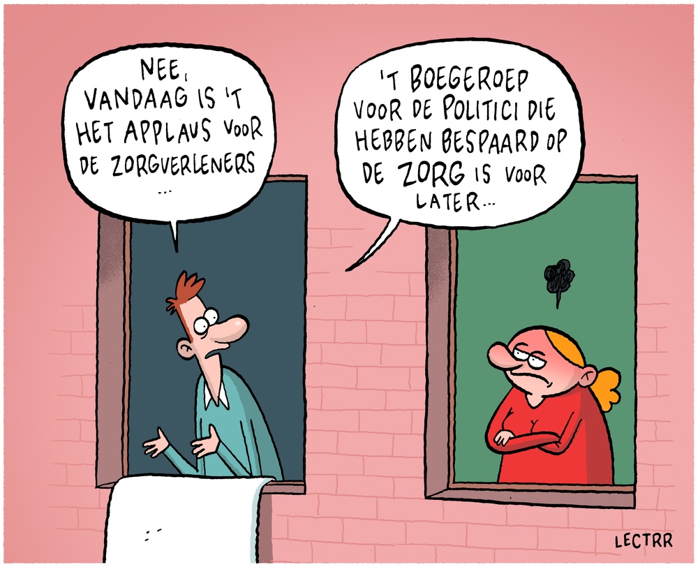 Applaus voor de zorg