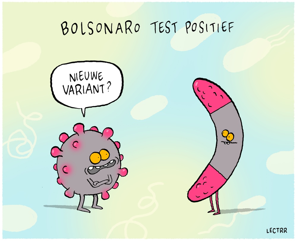 Bolsonaro test positief