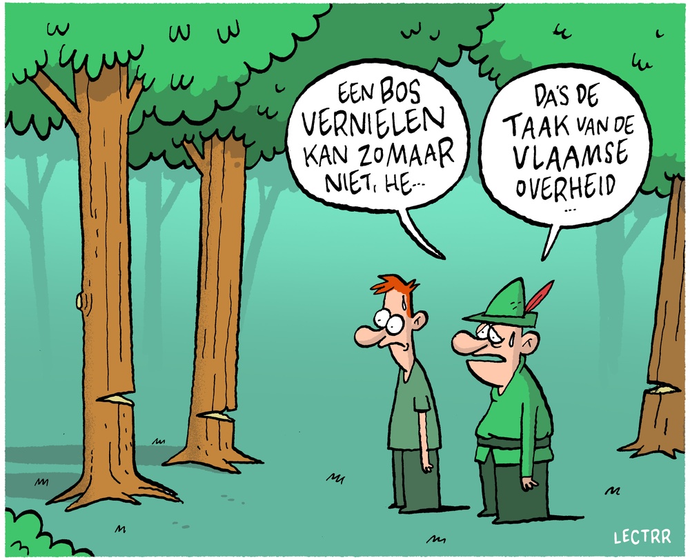 Bomen vernielen