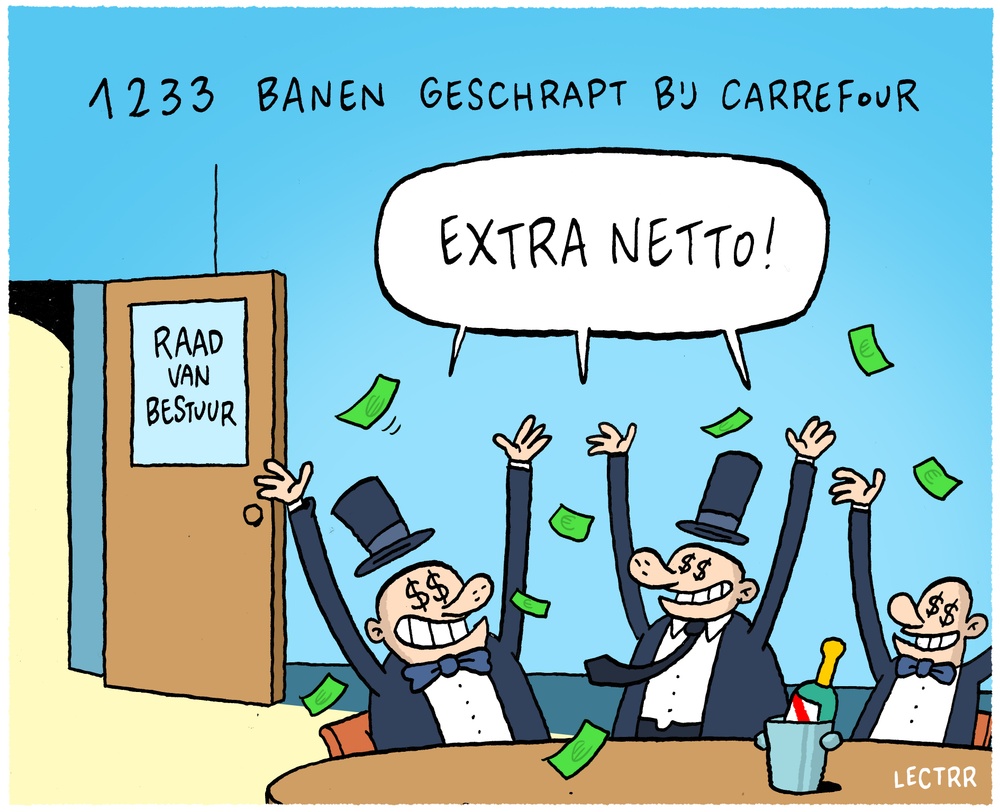 Banenverlies Carrefour