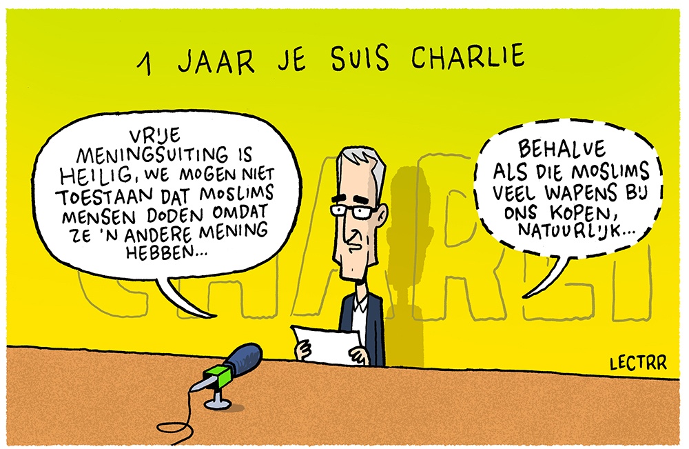 Charlie Hebdo 1 jaar