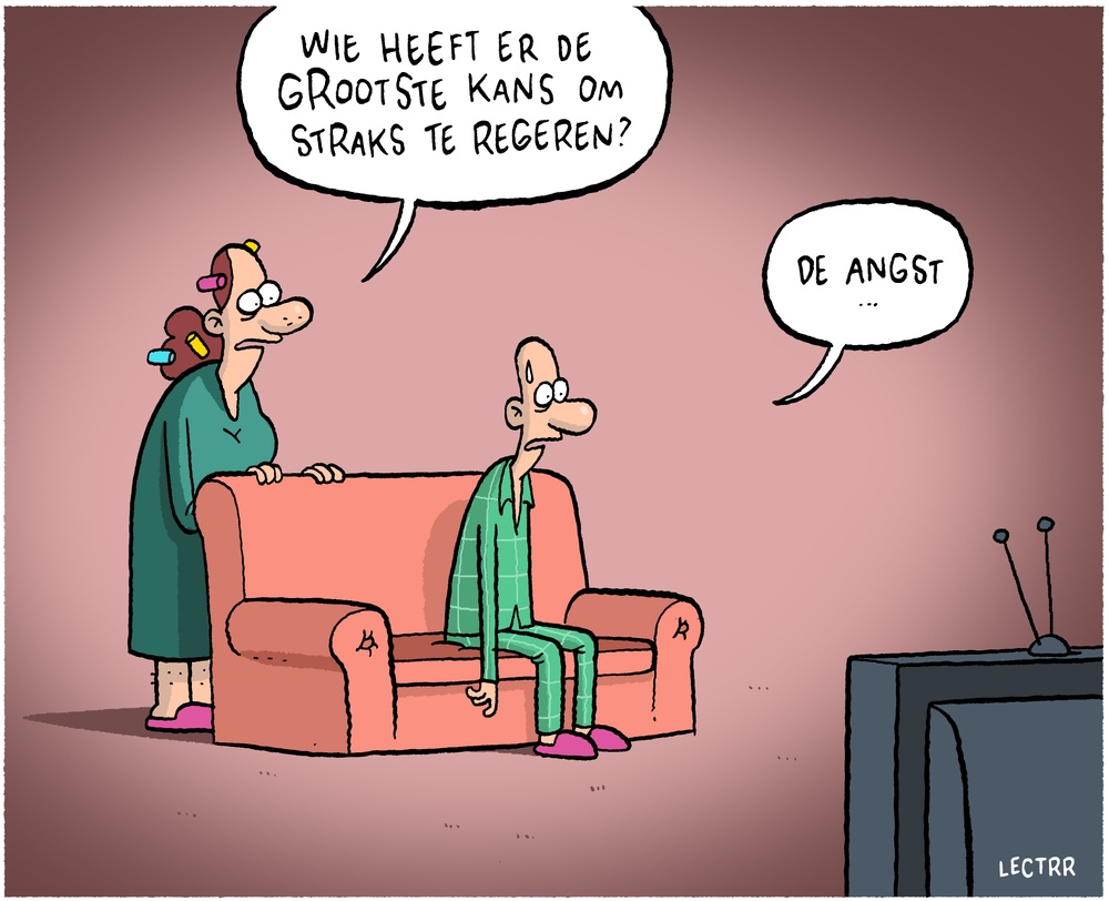 Angst regeert