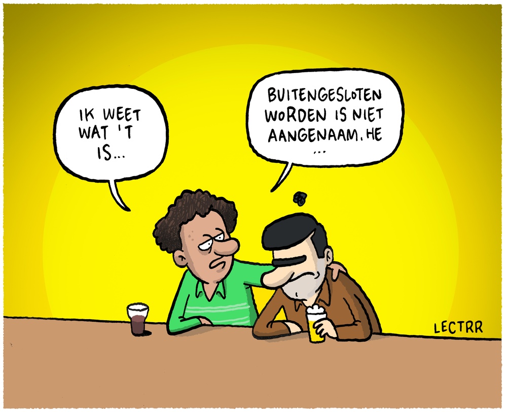 Filip Dewinter buitengesloten