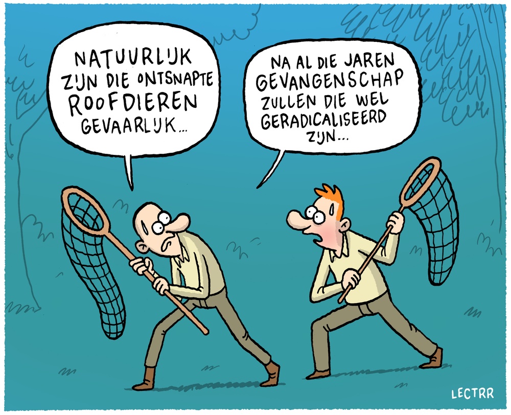 Ontsnapte roofdieren