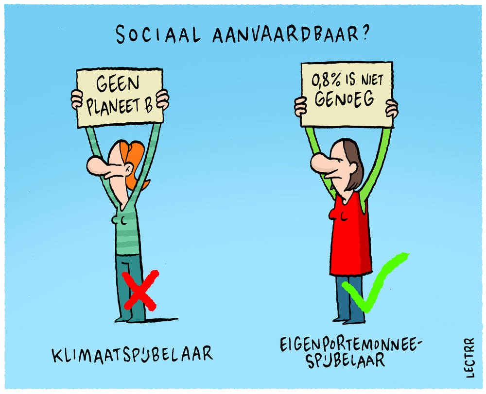 Eigenportemonneespijbelaar