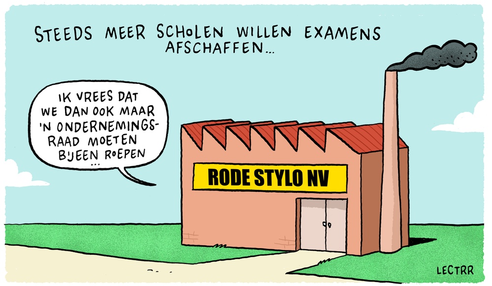 Examens afschaffen
