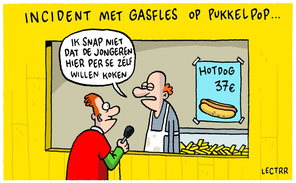 Gasfles Pukkelpop