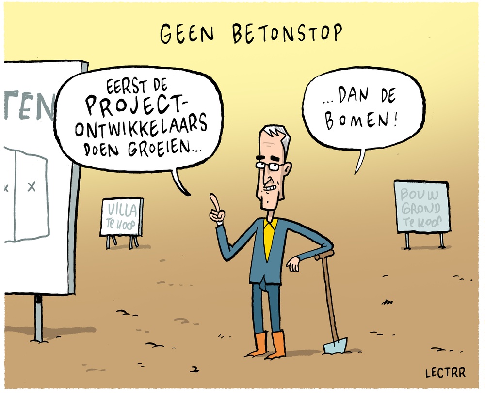 Geen betonstop