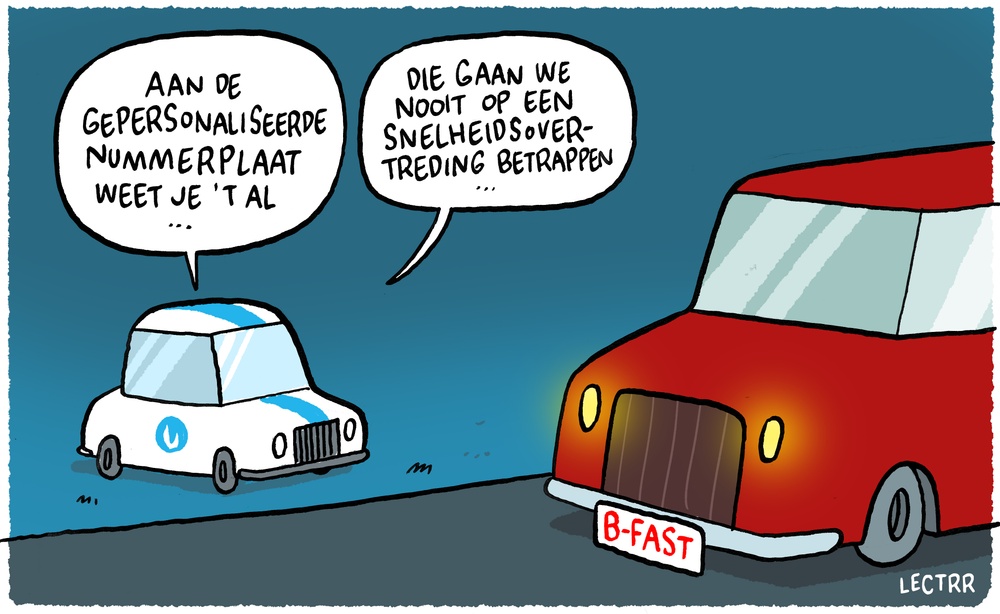 Gepersonaliseerde Nummerplaat