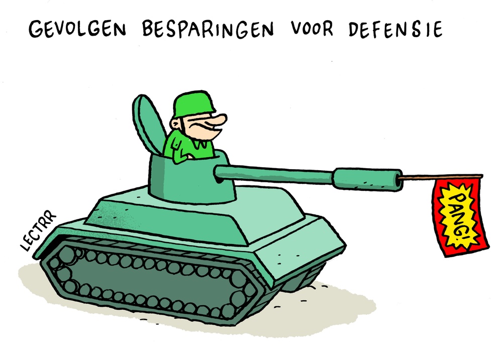 Besparingen Defensie
