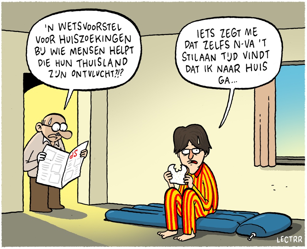 Huiszoeking Puigdemont