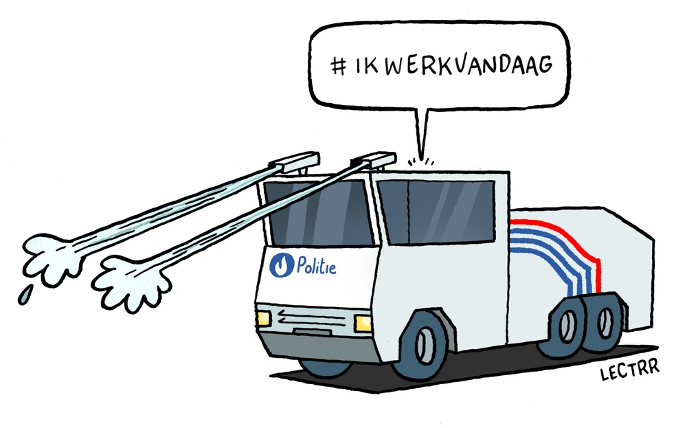 Rellen betoging