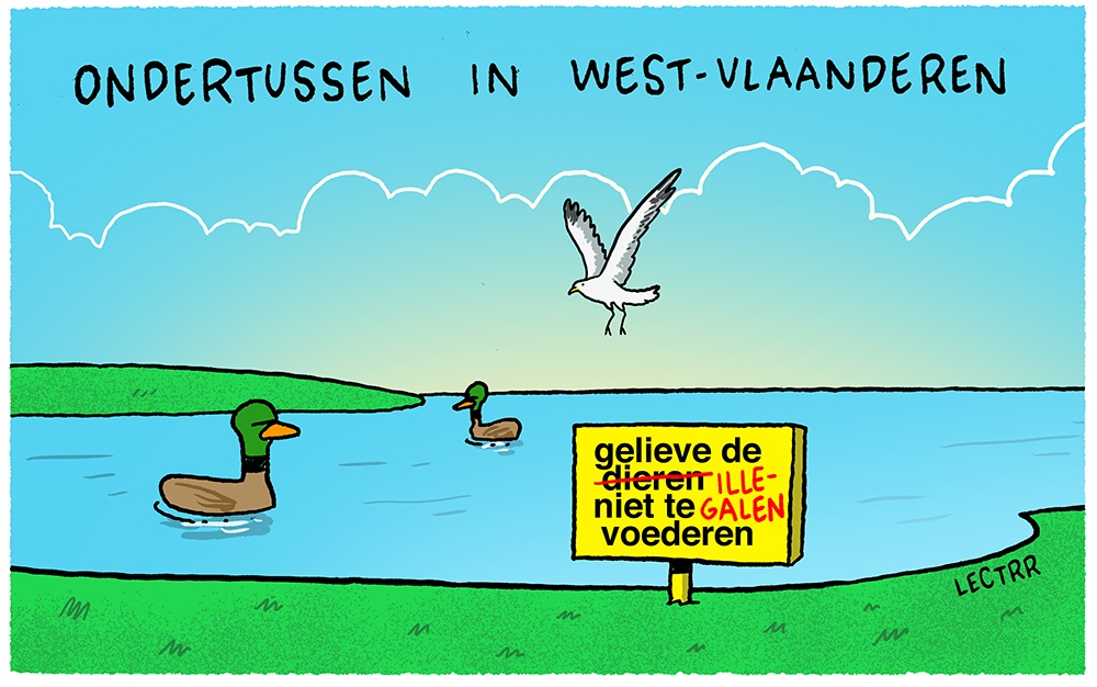 De illegalen niet voederen