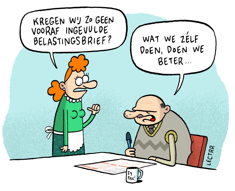 Fouten belastingsbrief