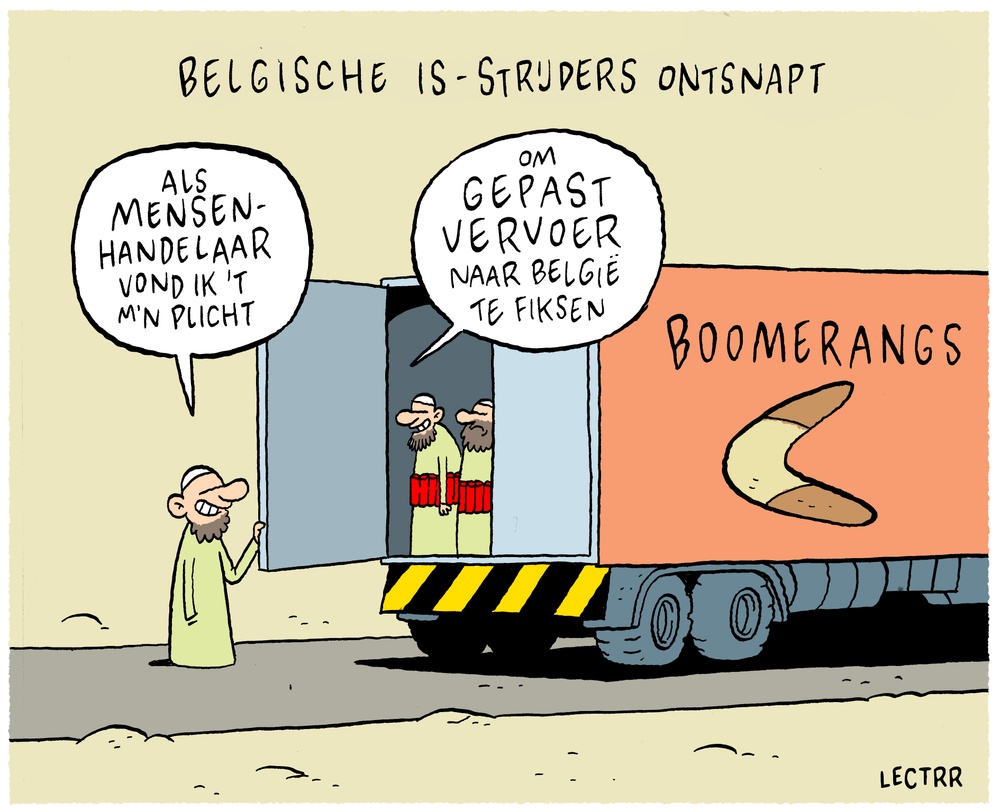 IS-strijders ontsnapt