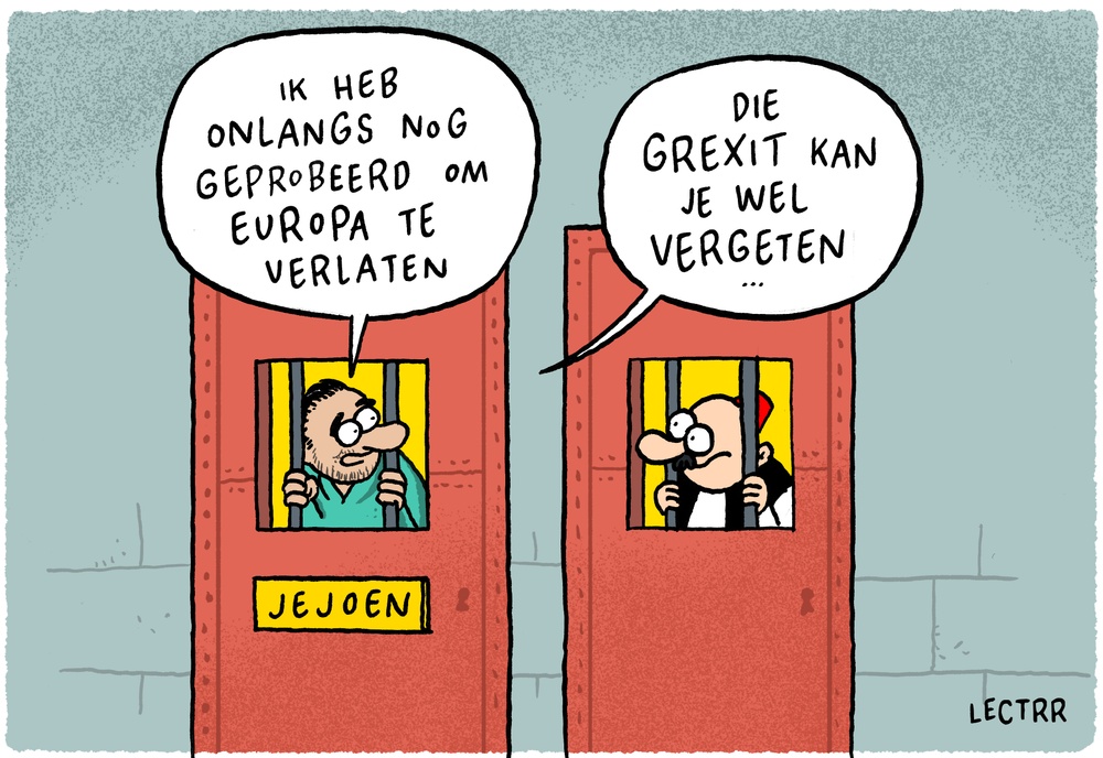 Europa verlaten