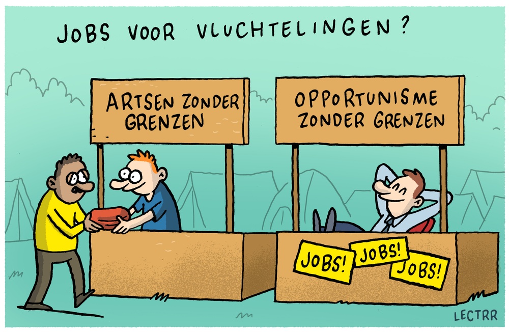 Jobs voor vluchtelingen