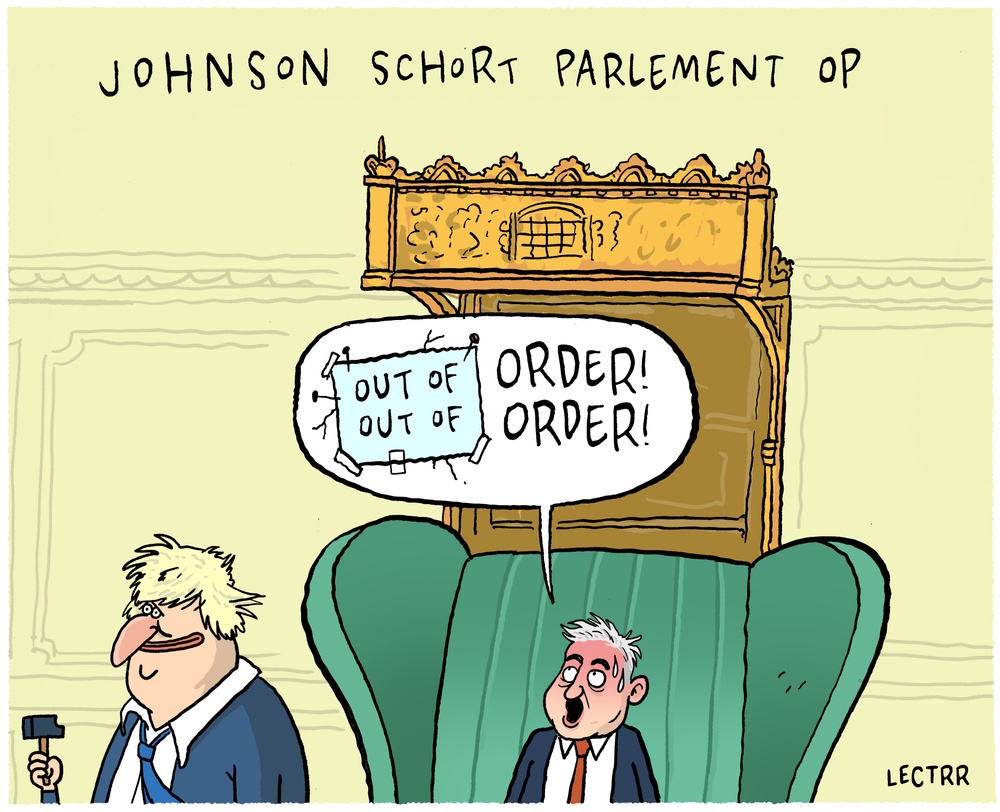 Opschorting Brits parlement