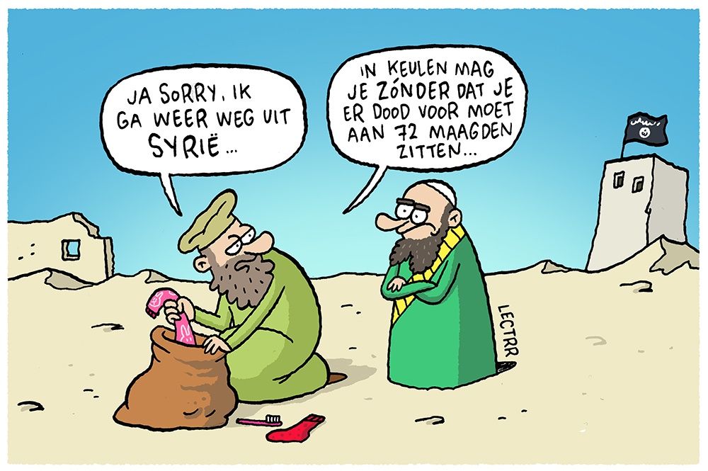 Weg uit Syrië