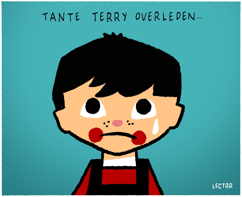 Tante Terry overleden